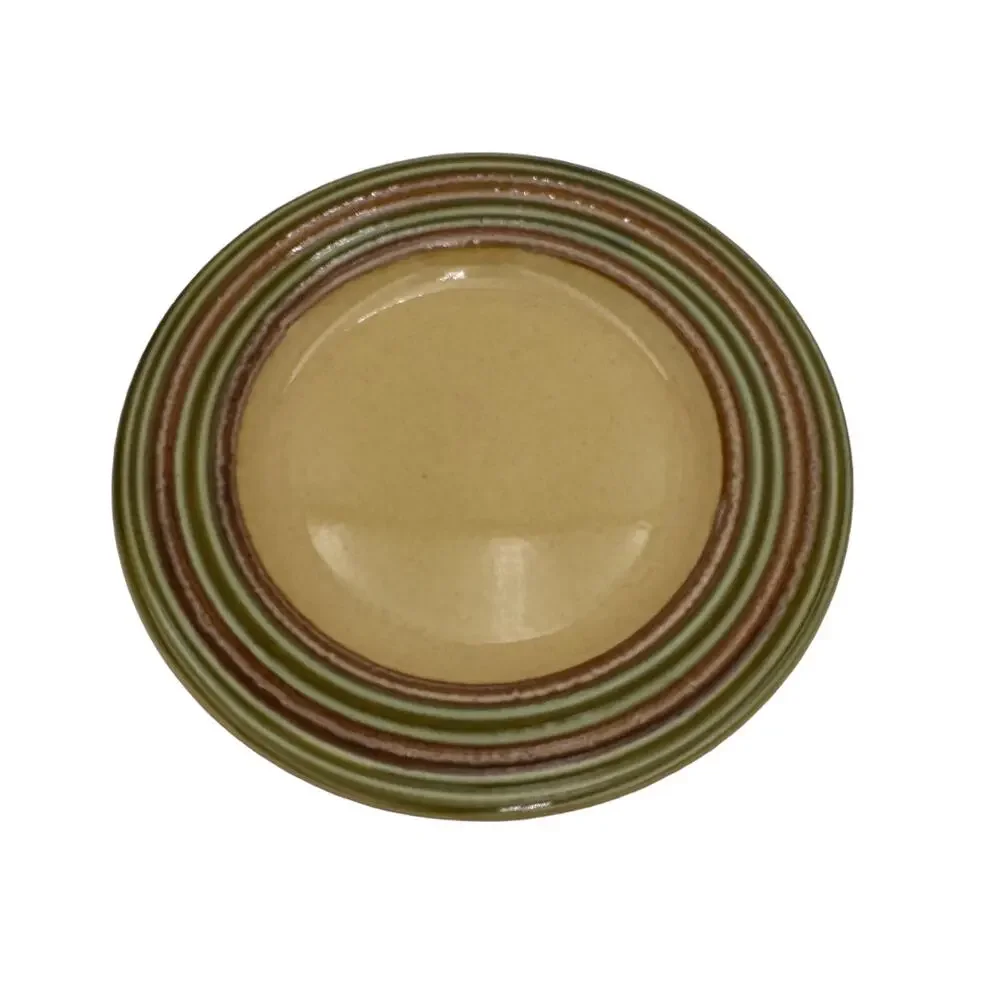 Vintage Pier 1 Dinner Plates Triana Pattern 11 inch Set of 2 Italy